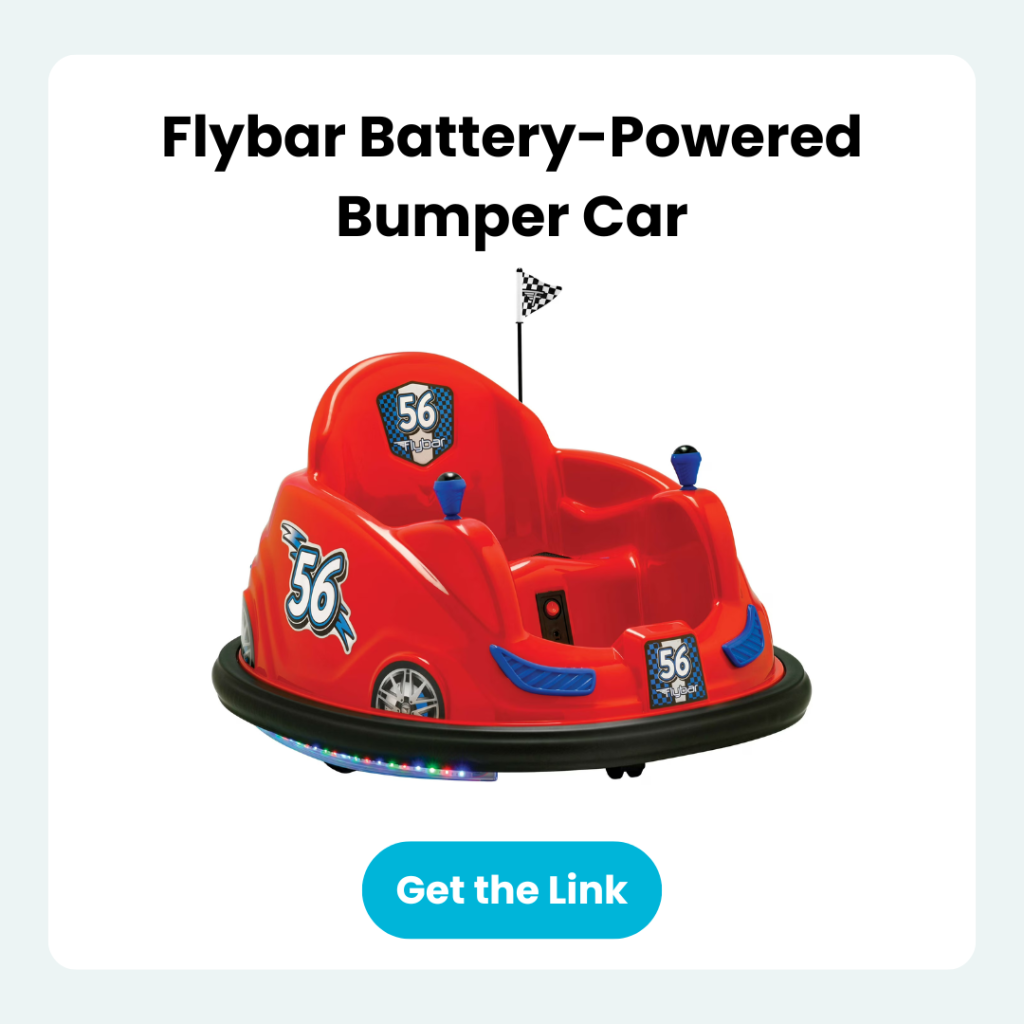 Flybar Battery-Powered Bumper Car