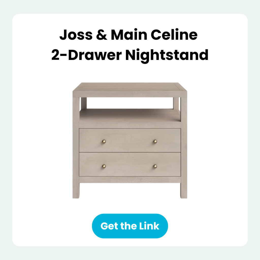 Joss & Main Celine 2-Drawer Nightstand Wayfair
