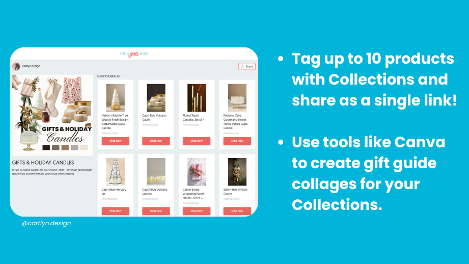 ShopYourLikes Holiday Collections