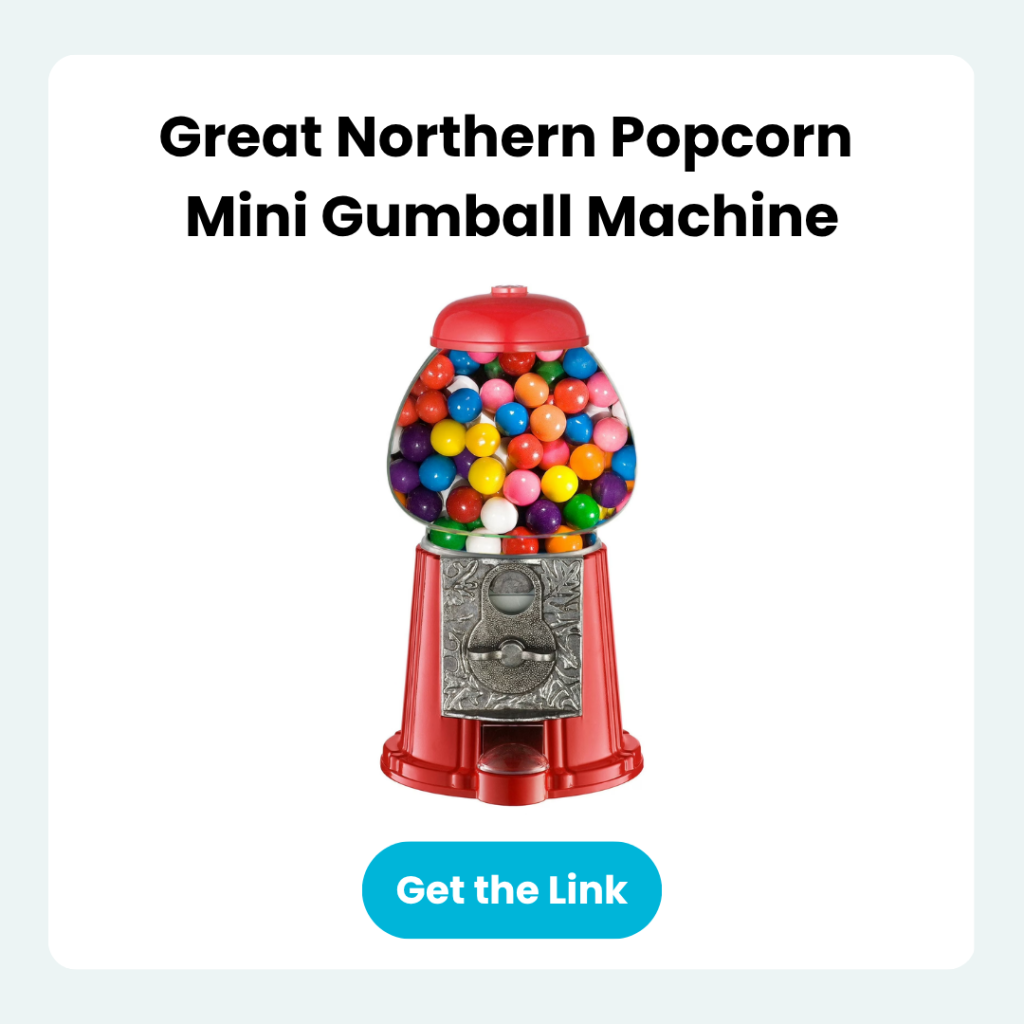 gum ball machine holiday