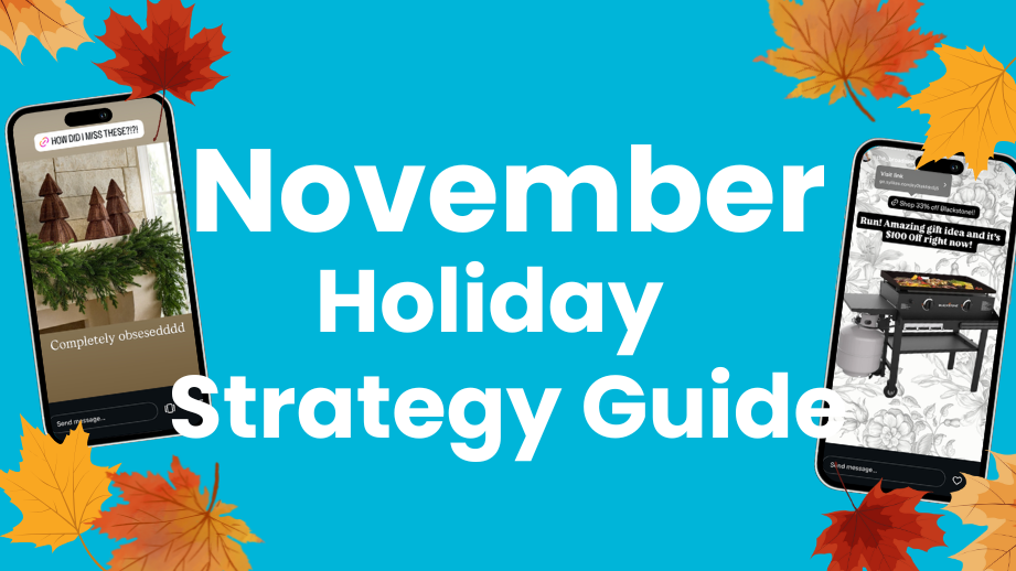November holiday strategy