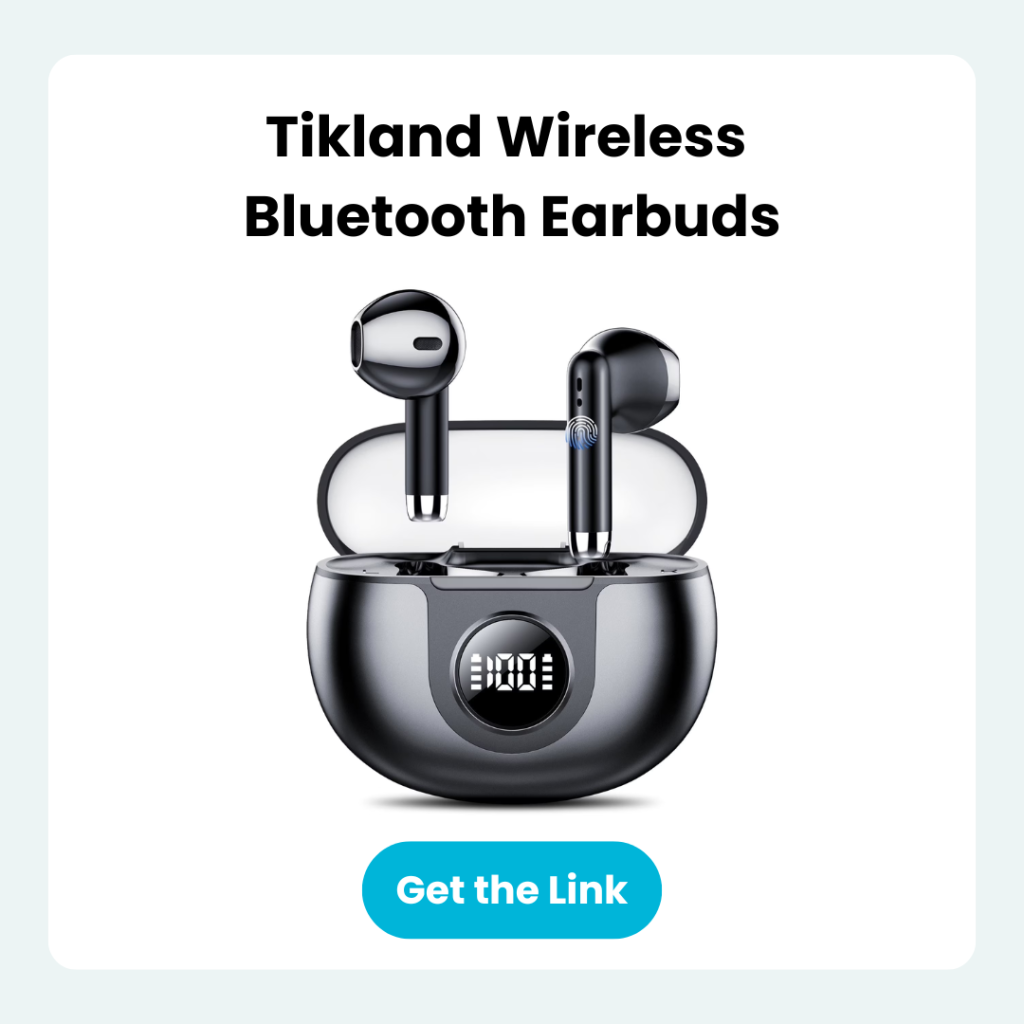 Tikland Wireless Bluetooth Earbuds